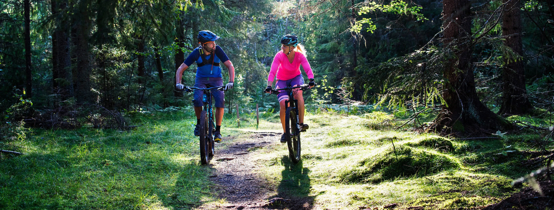 Mountain biking and cycling in Sunne