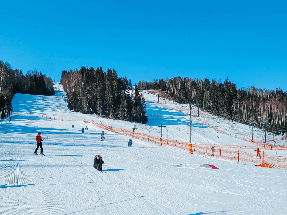 Sunne Ski & Bike resort with skiing and mountain biking